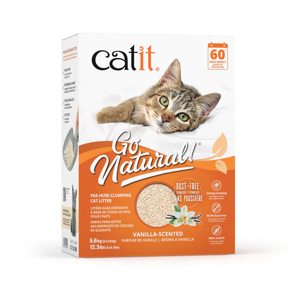 Catit Go Natural® Arena Biodegradable Vainilla 5,6 kg