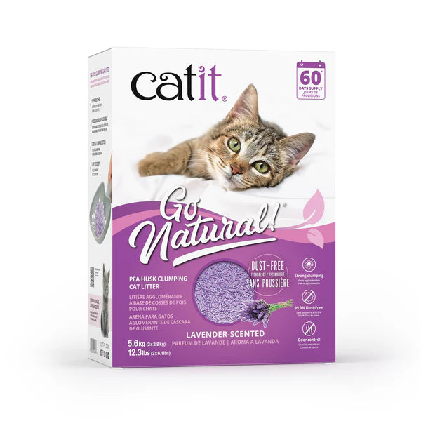 Catit Go Natural® Arena Biodegradable Lavanda 5,6 kg
