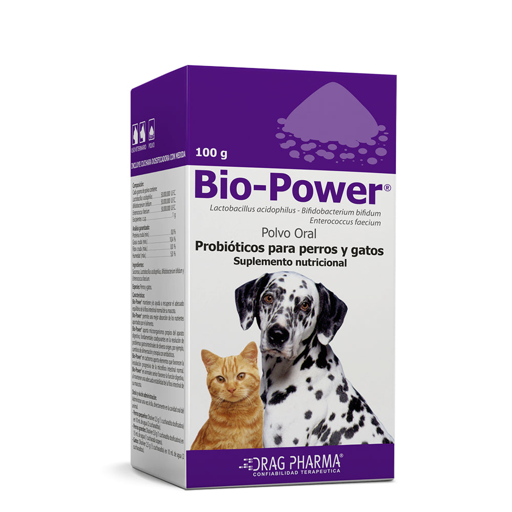 Bio-Power® Probióticos para perros y gatos 100 g