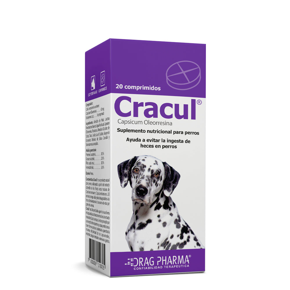 Cracul® 20 comprimidos