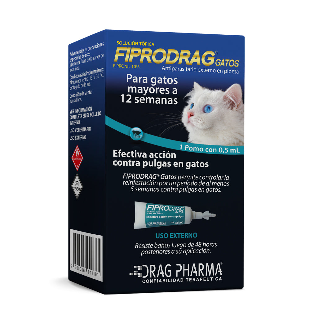 Fiprodrag® Gatos