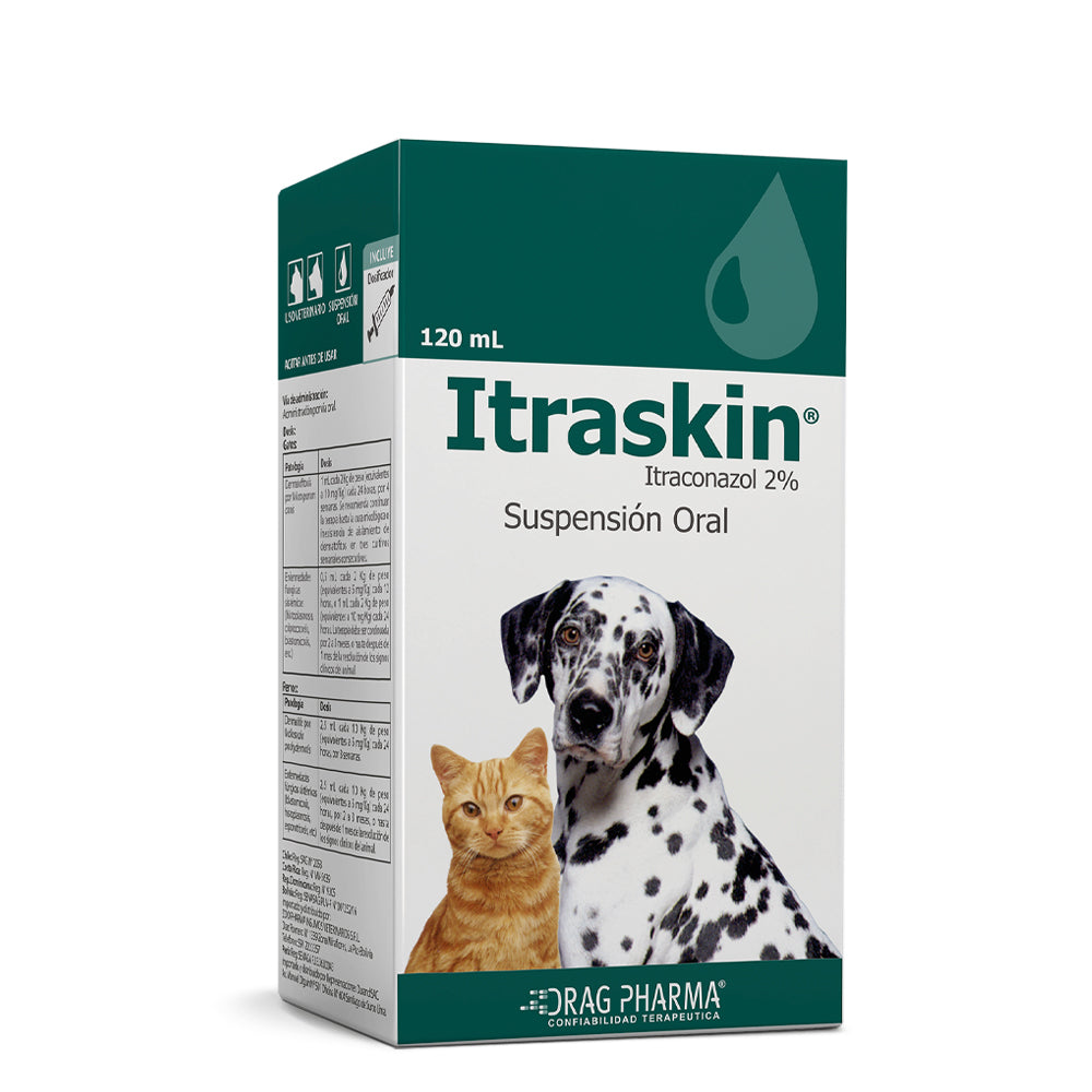 Itraskin® Suspensión oral 120 ml