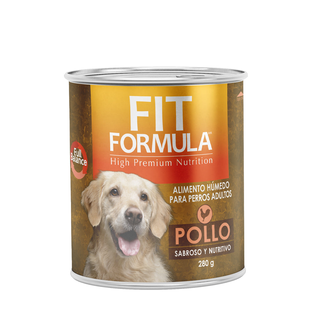 Fit Formula Lata Perro Pollo 280 g