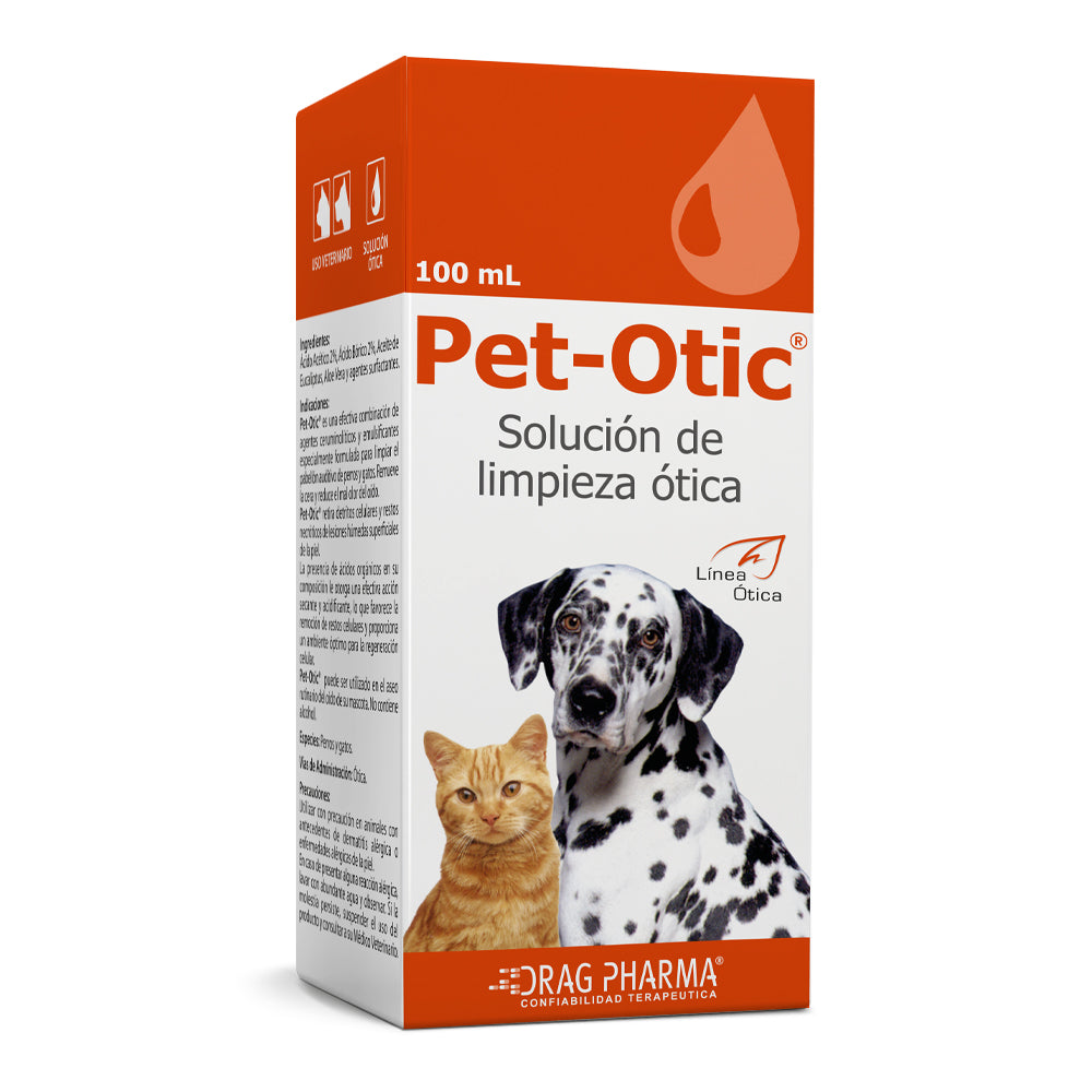 Pet-Otic® Solución de limpieza ótica 100 ml