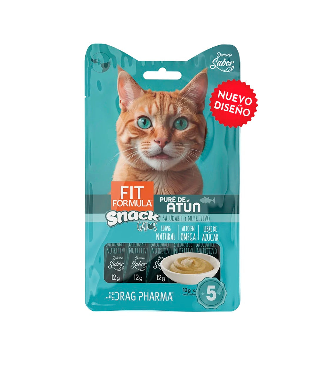 Fit Formula Snack Puré de Atún para Gatos 60 g
