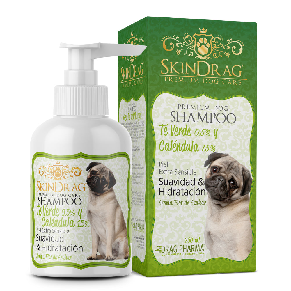 Skindrag® Shampoo Té Verde y Caléndula 250 ml