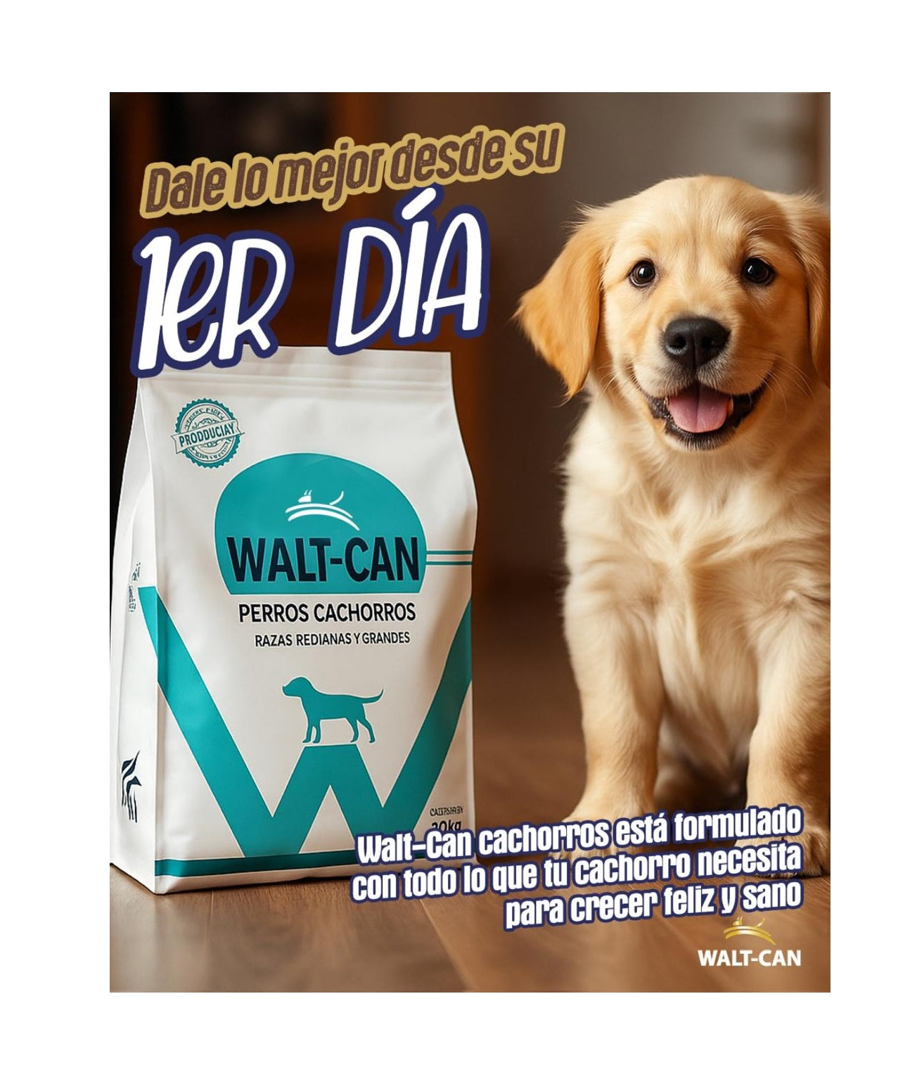 WALT-CAN® Cachorro 15 Kg
