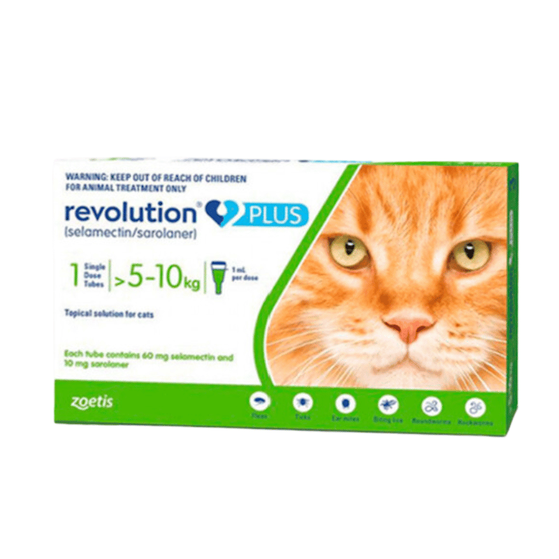Revolution® Plus 1 ml Gato 5 a 10 kg