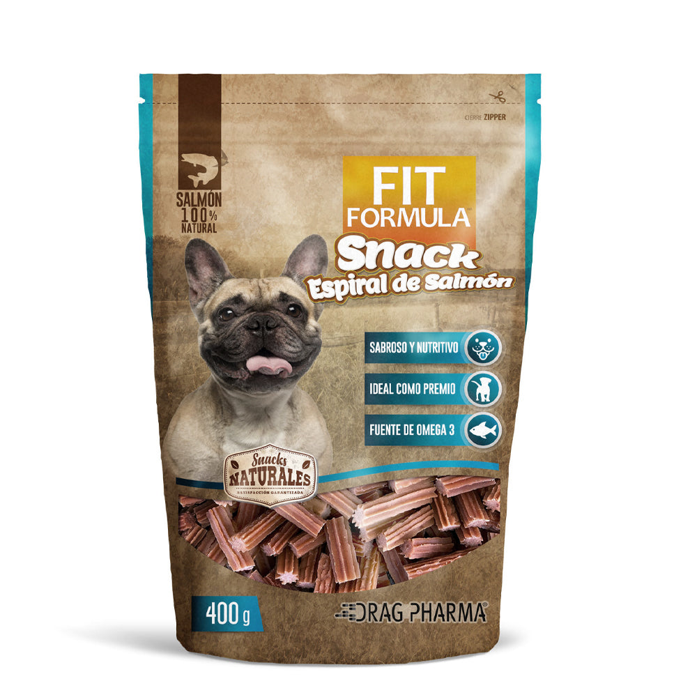 Fit Formula Snack Espiral de Salmón 400 g